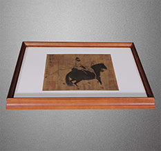 南关书画装裱配框服务案例